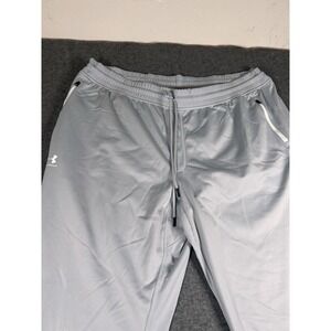 Under Armour Men's Rival Joggers Pants Size 4XL Gray‎ Fleece Taper Sweat Loose